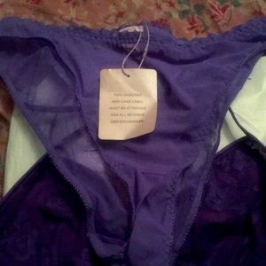 Savage x Fenty panties with opening